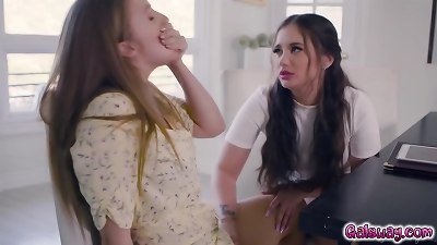 OMFG!!!!! This girl/girl story is a true masterpiece! Lena Paul and Jade Baker hires the super stunning stunner Gia Paige to plan their wedding!