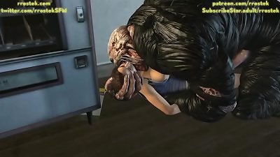 Jill Valentine in thick grief 3d porn cartoon