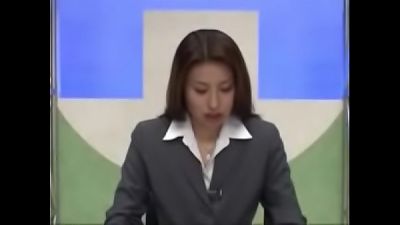 asian newsreader bukkake