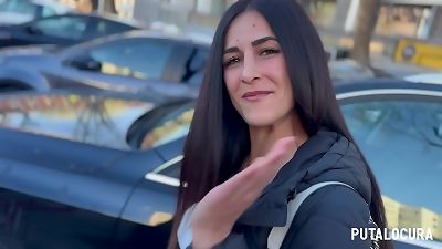 PutaLocura - Green-eyed Spanish damsel Andrea Lux is caught by Torbe and ends up in a super-steamy game