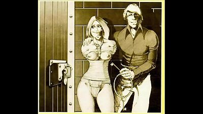 classic girl bondage Artworks