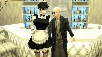 marionette Maids episode 10 Videl young sexy wife is Blackmailed by Her Husband's perverted manager cuckold Netorare Dragon Ball hentai