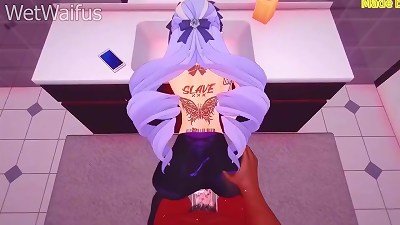 Vivian takes Phaeton's jizz into her tight cootchie - Zenless Zone Zero romp