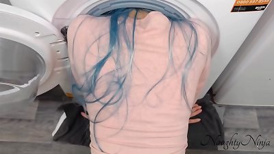 My Step-Mom got Stuck in the Washing Machine